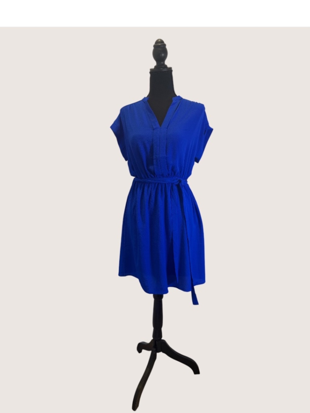 Short Blue Casual Dress
